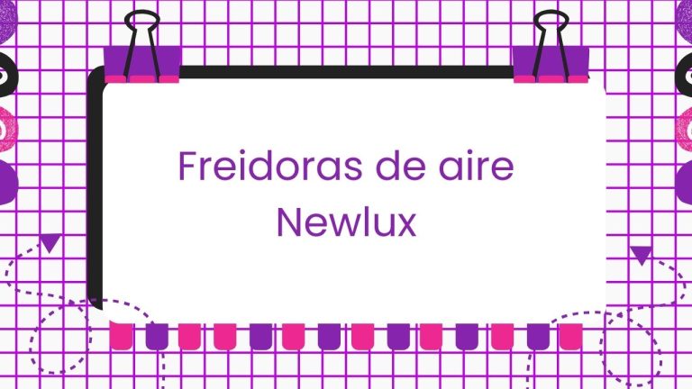 Freidoras de aire Newlux