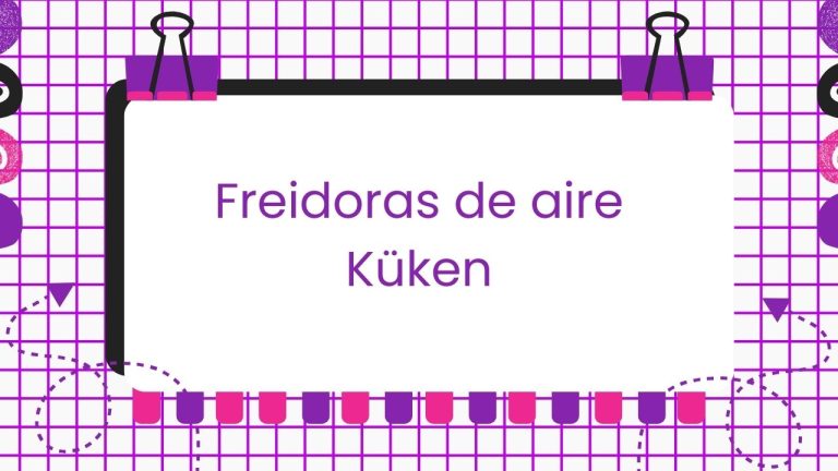 Freidoras de aire Küken