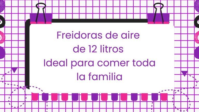 Freidoras de aire de 12 litros