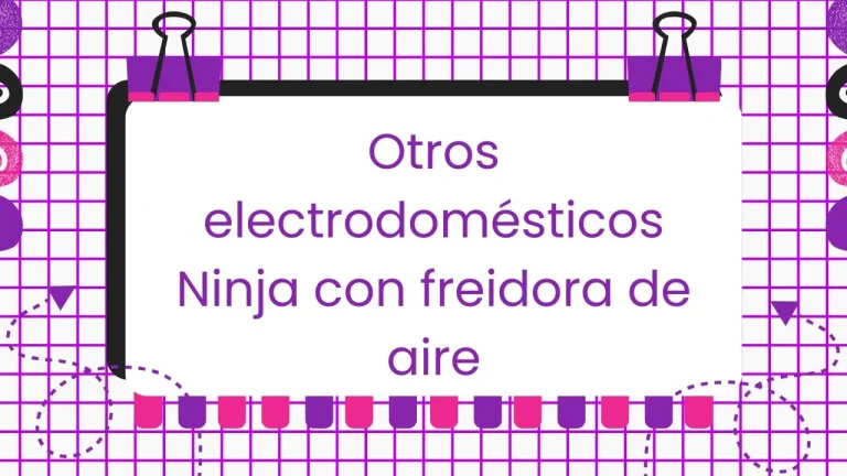 Otros electrodomésticos ninja con freidora de aire