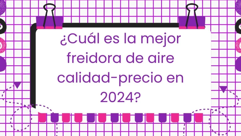 Mejor freidora de aire calidad-precio